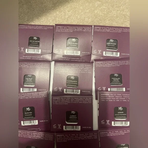 Bundle of makeup geek